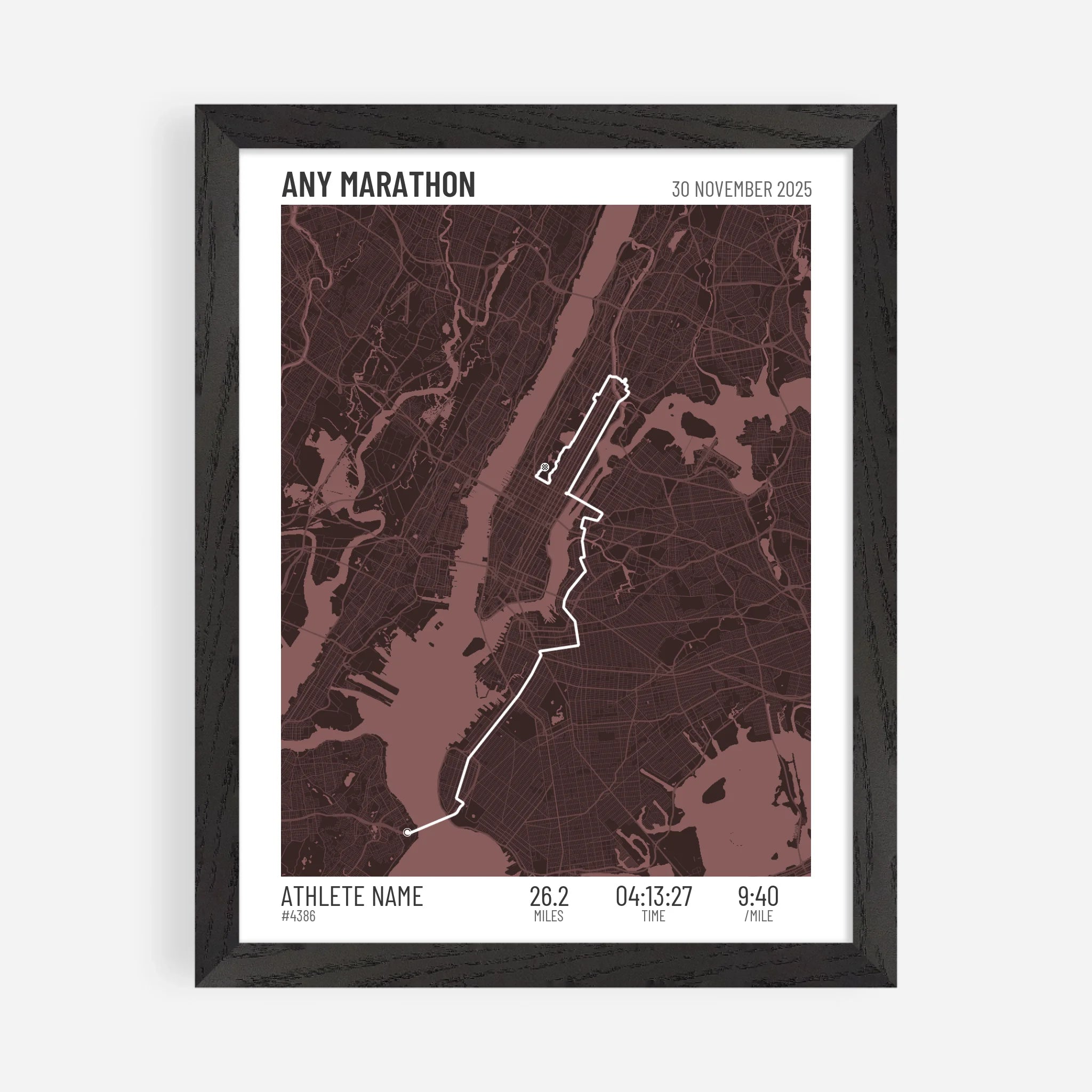 11x14" Premium Framed Print in Black