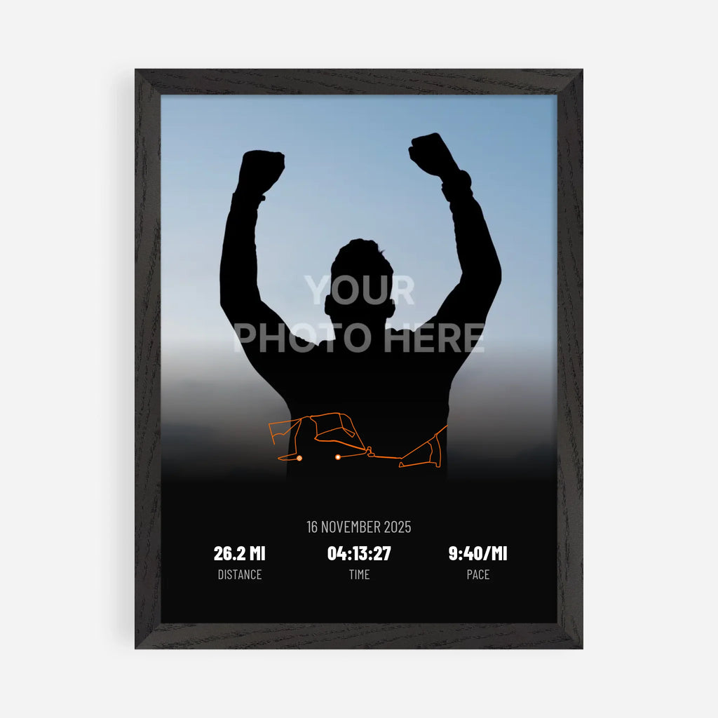 30x40cm Premium Framed Print in Black